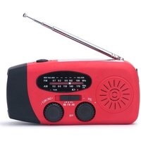 Survival Emergency Weather Radio Solar Powered Hand Crank Am Fm Noaa Radios with Led Flashlight Power Bank SOS Alarm for Outdoor