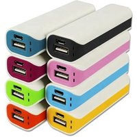 Hot sale mobile phone portable charger 2600mAh power bank battery