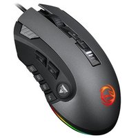 2019 Hotsale 12 Buttons Usb Professional RGB Optical Gaming Mouse With Adjustable Metal Counter Weight MK3604