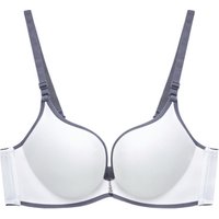 Vertical Cotton Bra Pure