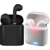 TWS i7s Wireless Bluetooths In-Ear Headphones Stereo Headphones Wireless Communication free shipping