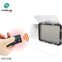 Wireless remote control LED panel camera light photo studio light LED 330