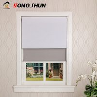 Fabric Chain Roller Window Double Blinds