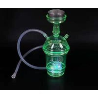 Portable Acrylic Hookah Cup LED Light