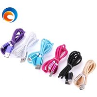 1 Meter 3 Foot Nylon Braided Type-C Usb Charger a Cable Data with PE Bag
