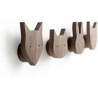 High Quality Child Room Natrual Wood Wall Single Cloth Hook