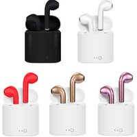 i7s TWS Wireless Earphones In-Ear Music Earbuds Set Stereo Headset for iphone X 6 7 8 Android Phones Laptop