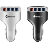 4 USB Ports Qualcomm Quick Charge QC3.0 USB Car Charger