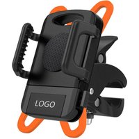 Universal car Bike Motorcycle Handlebar Mount Holder Mobile Cell Phone Holder With Silicone Support For SmartPhone