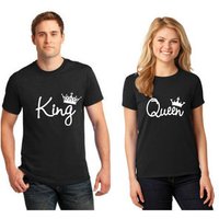 Streetwear Printed T shirt Couples