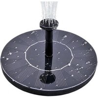 Pump Bird Bath Fountain Solar Powered Outdoor Lights For Garden Pond, Pool, And Patio