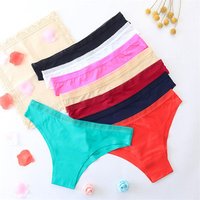 seamless no mark silk hot sexy bikini women underwear panties