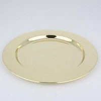 Gold Wedding Charger Plates