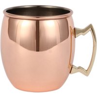 Copper Plated Stainless Steel Hammered Mug