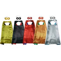 Halloween Superhero Cape Mask Set
