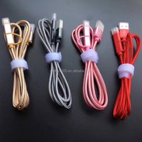 Newest High Quality 3A Micro USB + 8pin USB 2 in 1 Sync Data Charger Electric Cable for iPhone 5s 6 plus ipad IOS 8 Android