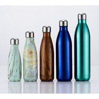 wholesale stainless steel double wall cola shaped sport insulated water bottle 350 ml 500 ml 750 ml 1000 ml