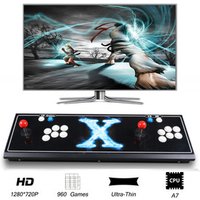 WINIT Built-in 960 Classic Games TV PC Fighting Game Machine Metal Board 2 Players Joystick Video Arcade Game Station