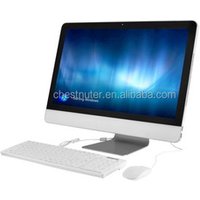 Cheap OEM barebone 18.5 inch Intel Celeron G1620 CPU all-in-one PC 4GB 8GB 500G 1TB desktop laptop all in one PC computer H61