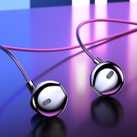 Cafele Heavy Bass Earphone Shocking 4D Sound Type C Subwoofer earphone with Microphone Sport In Ear Headset For Samsung Xiaomi