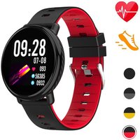 Custom High Quality Pedometer Wrist Fit bit Health Water Proof Smart Watch Fitness Round Bracelet