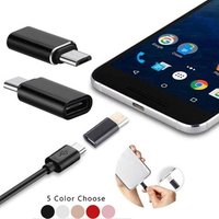 Type C Female to Micro USB male Charge Data Sync Converter Charger Connector USB Adapter