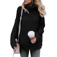 Casual Long Sleeve Turtleneck Winter Sweater