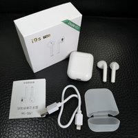 Hot New i9s TWS Wireless earphone mini Earbuds Wireless Headset headphone BT 5.0 For all smart phone with charging case for gift