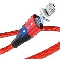 USLION New Arrival 5V 3A Magnetic Cable 1M Data Transfer Cable Micro USB Charge Cable