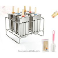Stainless Steel Round Head Ice Lolly Mould