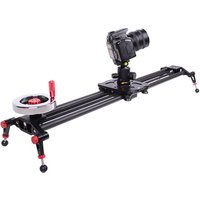 60 cm Fluid Motion Video Slider light carbon fiber rails dslr camera/camcorder stabilization track stabilizer for filming