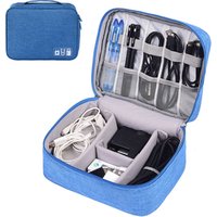 Travel Cable Organiser Bag USB Drives Digital Accessories