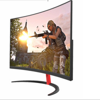 Desktop LCD Monitor 27inch 144hz Curved Gaming Led Monitor