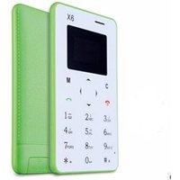 Ultra Thin AIEK X6 With English Arabic Russian Keyboard Low Radiation mini pocket students personality children phone
