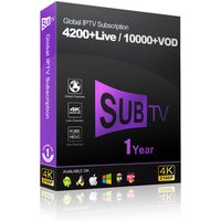 Best Full HD Arabic French IPTV Channel Account Subscription 12 Months SUBTV Apk Service Provider with 1 Day Free Test Codes