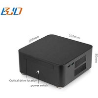 2*WIFI+3*COM+1*Drive Aluminum Alloy ITX Mini Computer Case
