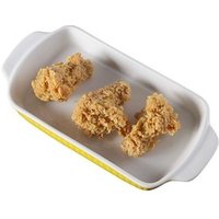 Colourful Ceramic Rectangular Baking Dish Handles 8.5 inches