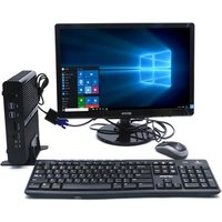 Mini desktop computer lowest price computer cpu i7 5550u gaming computer 2 ethernet mini pc x86