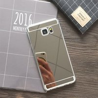 Beauty Smartphone Flip Mobile Cover Cell Shell, Case Phone Accessories ,Mirror Makeup TPU Phone Case For Samsung