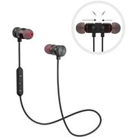 Fancytech 001 Headphones Waterproof Neckband BT 4.1 Magnetic Stereo Wireless Earbuds Sports Earphones