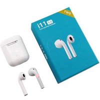 i11 Smart 5.0 Touch Operation Ture Wireless Headset With Rechargeable 350mAh Box