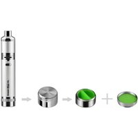 Evolve Plus XL Wax Vaporizer Kit Herbal Dry Herb Herbal QUAD Coils Detachable Built-in Silicone Jar Vape Pen e cig