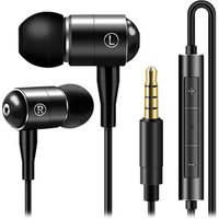 YEROGE volume control earphones custom Manufacturers produce wholesale hot sale high quality headset black stereo earphone