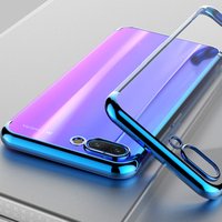 A004 For iPhone Xs max crystal Custom Phone Case Cover Wholesale Clear Cell Phone Case Electroplating Case
