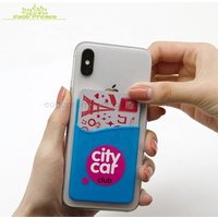 2019 Best pricing 3M sticker silicone card pouch cell phone accessory