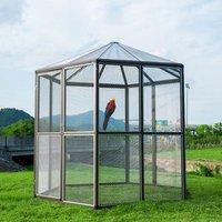 Large Outdoor Aluminium Bird Aviary