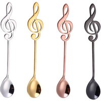 Music Note Stainless Steel Coffee Spoon