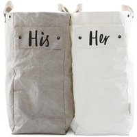Washable Kraft Paper Storage Basket Handles