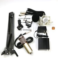 ESPORT bm 800 microphone studio recording bm800, microphone studio broadcasting recording with 48V Phantom power