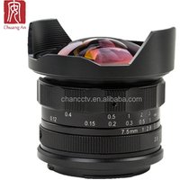 APS-C 7.5mm ultra wide angle fisheye lens f2.8 E FX MFT mount for digital mirrorless camera